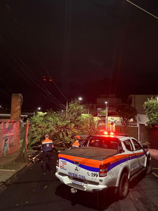 Foto 19 de 27 — Temporal volta a atingir Araraquara e provoca estragos em vários bairros; veja as fotos
